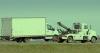 A broken down truck 